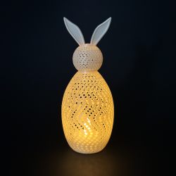 Świecznik wielkanocny LACE BUNNY