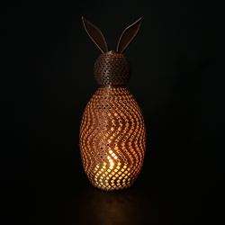 Świecznik wielkanocny LACE BUNNY