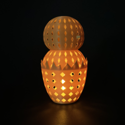 Tealight holder LACE CHICK