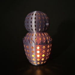 Tealight holder LACE CHICK