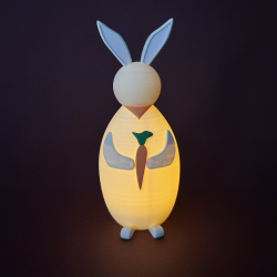 Tealight holder COLOR BUNNY
