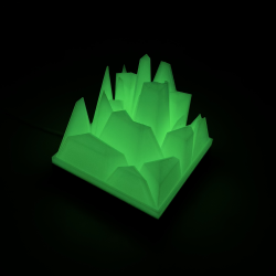 Lampka nocna CRYSTAL