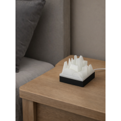 Lampka dekoracyjna designerska nocna do salonu CRYSTAL