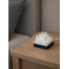 Lampka dekoracyjna designerska nocna do salonu CRYSTAL