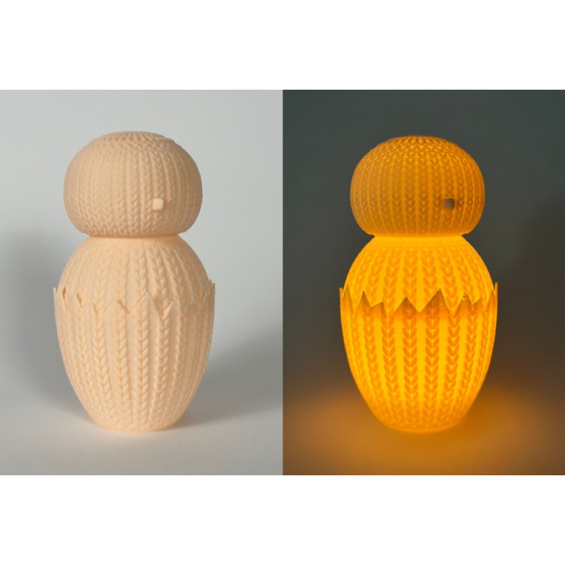 Świecznik wielkanocny CROCHET CHICK