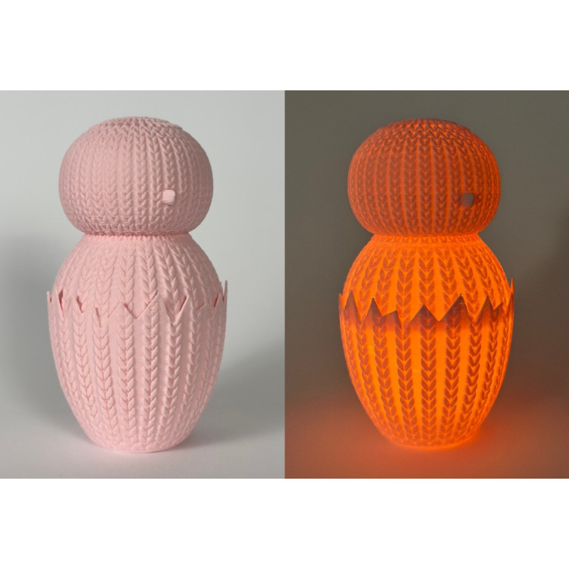 Świecznik wielkanocny CROCHET CHICK