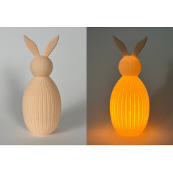 Tealight holder CROCHET BUNNY