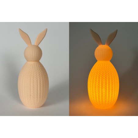 Świecznik wielkanocny CROCHET BUNNY