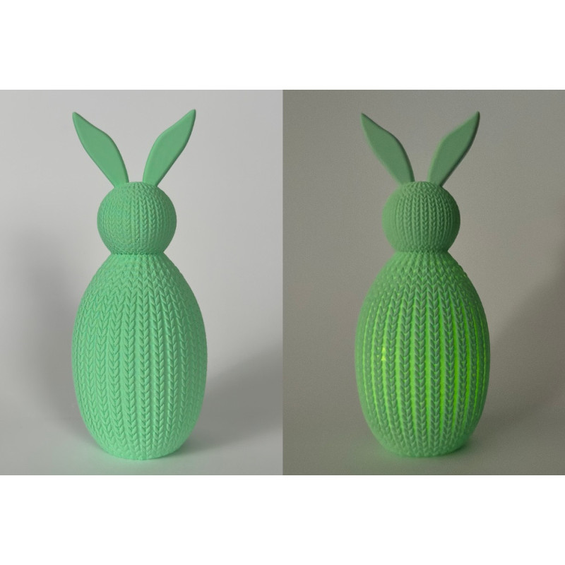 Tealight holder CROCHET BUNNY