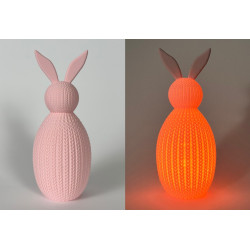 Świecznik wielkanocny CROCHET BUNNY