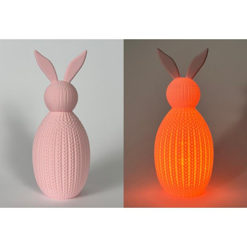 Tealight holder CROCHET BUNNY