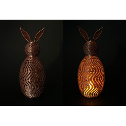 Świecznik wielkanocny LACE BUNNY