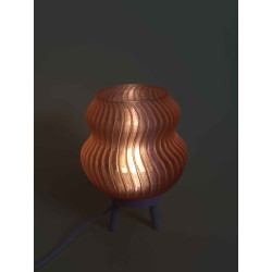 Lampka dekoracyjna designerska nocna do salonu SWAY
