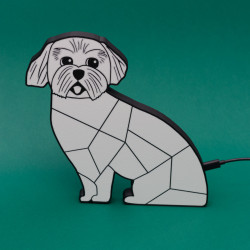 BUDDY Stained glass style lamp