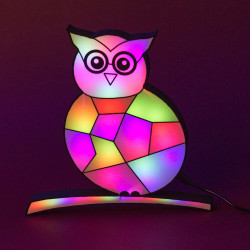 NOCTURN Stained glass style lamp