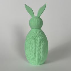 Świecznik wielkanocny CROCHET BUNNY