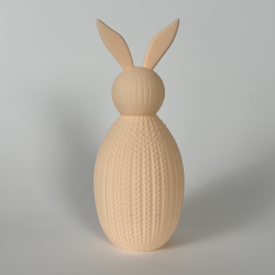 Świecznik wielkanocny CROCHET BUNNY