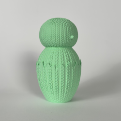 Tealight holder CROCHET CHICK