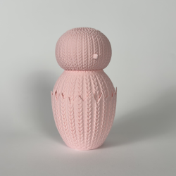 Świecznik wielkanocny CROCHET CHICK