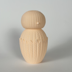 Świecznik wielkanocny CROCHET CHICK